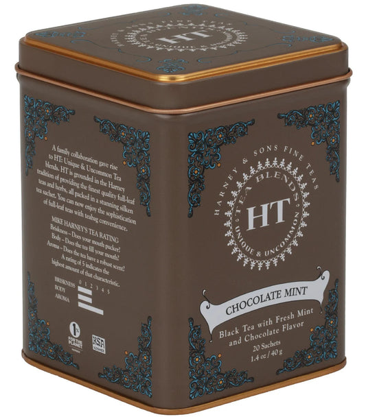 Chocolate Mint, HT Tin of 20 Sachets