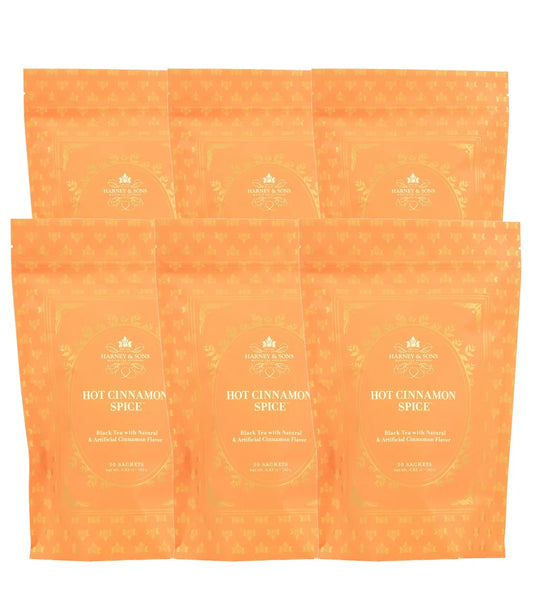 Hot Cinnamon Spice Half Dozen – 6 Bags of 50 Sachets