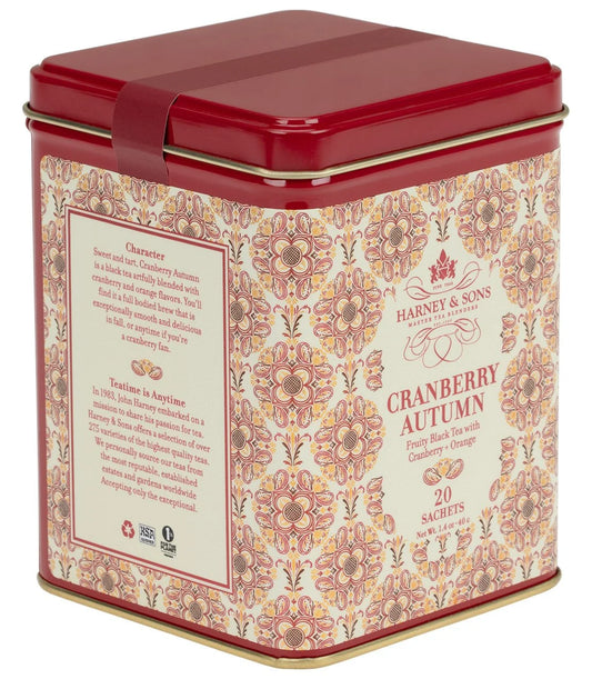 Cranberry Autumn, Tin of 20 Sachets