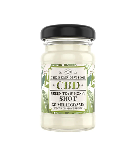 Green Tea & Honey Shot – 30 MG Hemp
